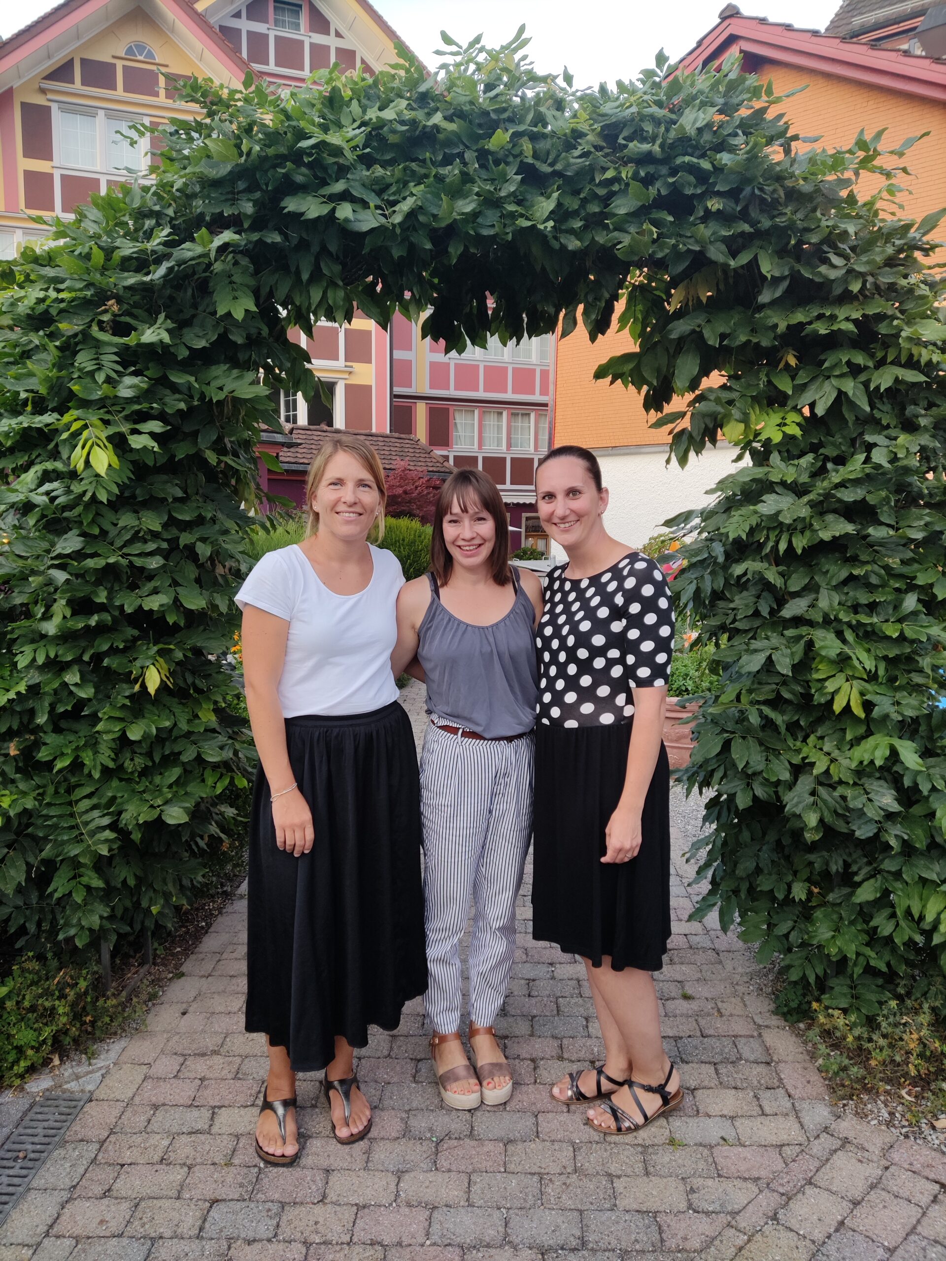 Mukileiterinnen Steinegg: Simone Dietrich, Corina Gross, Sarah Brander